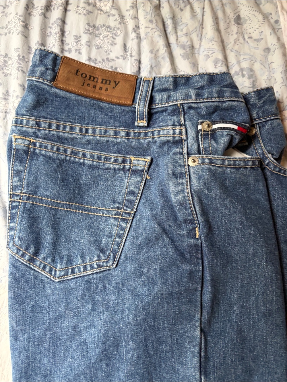 Tommy button fly size 1 jeans